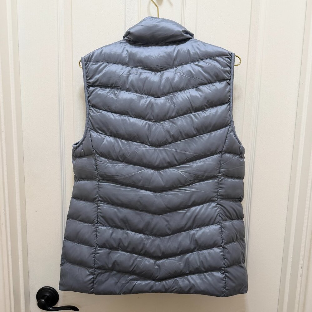 32 Degrees Heat Women's Packable Vest Size M Blue Zip-up Lightweight Warm (NEW - Picture 12 of 15